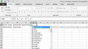 This can help you in removing case sensitive character. Remove Unwanted Characters In Ms Excel Youtube