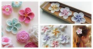Hawaiian plumeria flower free crochet pattern. Crochet Hawaiian Plumeria Flower With Pattern Cool Creativities