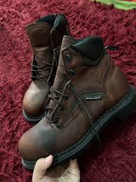 95192 red wing yaktrax® pro. Ready Stock Malaysia Authentic Original Red Wing Shoes E2 2226 Brown Men 6 Inch Boot Dynaforce Safety Boots Men S Fashion Footwear Boots On Carousell