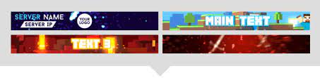 Hundreds of great animated gif banner design, images and animations. Woodpunch S Graphics Top Notch Designs 1 Source Of Animated Banners Spigotmc High Performance Minecraft