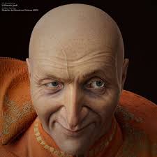 I modeled a 3D character based