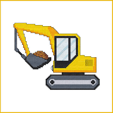 Check spelling or type a new query. Construction Truck Back Hoe Cross Stitch Pattern By Marcia Manning Crosstitch Com