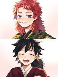 week 6 smile giyuu sabito 義錆 ぎゆさび ちびキャラ イラスト アニメチビ 冨岡義勇 アニメ