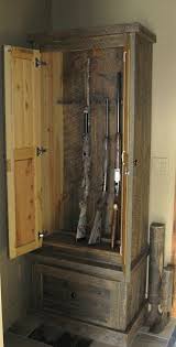 Supers Idees Bricolage Pour Votre Prochain Projet Menuiserie Bois Woodwork Wood Armoire A Fusils En Bois Armoire A Fusil Idee Deco Meuble