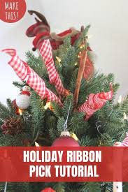 Now place cards on the table in a 4x4 layout. Holiday Ribbon Pick Tutorial Homemade Heather