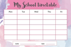 Planning templates for students can help keep track of classes and homework, making preparations this next homework planner from tidyform lets you easily plan your assignments for each day of the. 5 590 School Timetable Template Customizable Design Templates Postermywall