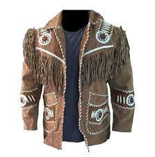 Mens Suede Leather Jacket Western Wear Cowboy Cowboy Suede Leather Jacket High Quality Leather Jacket Mens Western Wear Mens Western Jackets