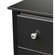 Home decor, bed & bath, curtains & drapes, quilts & comforters Prepac Sonoma 3 Drawer Tall Nightstand In Black Bdc 2403