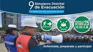 Simulacro de evacuación 2010 ¡transformando vidas! Bogota Se Alista Para Participar Del 9 Simulacro Distrital De Evacuacion Visualizacion Idiger