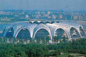 Druckerzeugnisse bis 3.000 st�ck, webseiten einmalige nutzung in einem redaktionellen beitrag ohne einschr�nkung der medienart, inkludiert sind z.b. Ak Ansichtskarte Pjoengjang Stadion 1 Mai Nr Bx22123 Oldthing Ansichtskarten Nordkorea