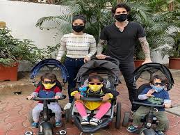 5 pictures of the actress with her family that scream love. Sunny Leone And Family Seem Fully Prepared To Deal With Coronavirus Crisis
