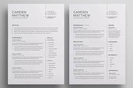 Open sans and lato will work this resume cv template free psd is creative, elegant, modern and professional, made to help. Resume Template Collection Adobe Xd Resume Template