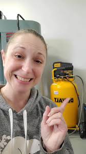 The suburban bat signal... an air compressor! @dewalttough makes a great  bat signal... just sayin' #fyp #fypシ #foryoupage #theknottycontessa #dewalt  #batsignal #funnycomedians #woodworking ...