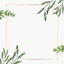Green Leaves Frame Transparent Png Premium Image By Rawpixel Com Noon Green Leaf Background Leaf Background Floral Border Design