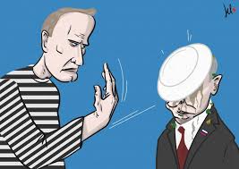 Der russische regierungskritiker alexej nawalny erholt sich mehr und mehr von seiner vergiftung. Hunger Strike For Navalny Cartoon Movement