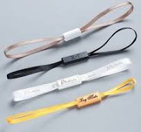 Ribbon Seal String Tag - Customizable Hang Tag for Clothing