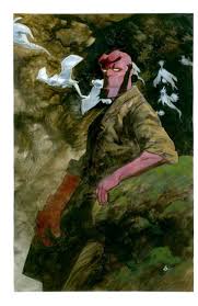 Hellboy By Scott Hampton Comic Art Dark Horse Comics Illustration