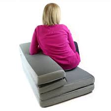 Lucid 4 Folding Foam Mattress Sofa Style Floor Chair Perfect For Camping 3 Year Warranty Queen Luc Folding Mattress Foam Mattress Folding Foam Mattress