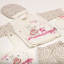 bebi tof 5 parca kiz bebek hastane cikisi pembe renk 0080 840 pembe renkler kizlar