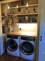Our Finished Laundry Closet Laundryclosetideas Laundry Closet Laundry Home Appliances