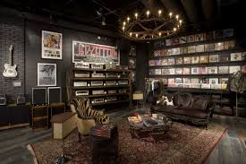 John Varvatos Boutique Hard Rock Las Vegas Nv Home Music Rooms Man Cave Home Bar Music Studio Room
