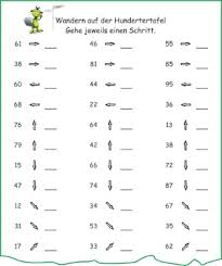 Die idee, die hundertertafel in streifen zu schneiden und so zum. Mathemonsterchen Hundertertafel