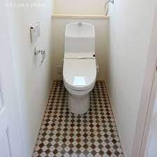 トイレ おしゃれまとめの人気アイデア pinterest yuka yanai トイレ タイル 柄 フロアクッション