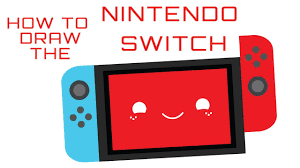 Can you use paint on the nintendo switch? Speed Drawing How To Draw A Nintendo Switch Kawaii Illustration Youtube