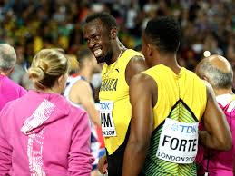 Jamaica's team of usain bolt, yohan blake, nesta carter and michael frater win gold in the men's 4x100m relay at the london 2012 olympics in a world record time of 36.84 seconds. Jamaica Sprint Team Furious Over Usain Bolt Injury As They Blame Delays For Ending His Career In Relay Agony The Independent The Independent