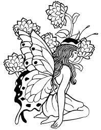 Check spelling or type a new query. Image Detail For Fairy Garden Coloring Page Coloriage Dessin Dessin Tattoo