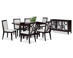 American Signature Furniture Luna Pearl Dining Room Collection Furniture Contemporary Dining Sets American Signature Furniture