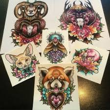 Some prefer portraits and others go for animal or floral pieces. Neo Traditional Flower Tattoo Flash Traditional Flower Tattoo Men 2020