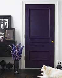 La Valeur Decorative Des Portes Peinture Violet Deco Violet Porte Mauve
