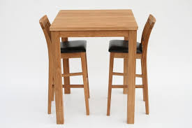 Minsk European Oak 80cm X 80cm X 100cm Tall Breakfast Bar Table Bar Set Furniture Breakfast Bar Table Breakfast Bar Chairs