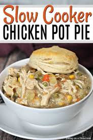 The Best Crock Pot Chicken Pot Pie Recipe Easy Chicken Pot Pie Recipe Slow Cooker Chicken Pot Pie Chicken Pot Pie Crockpot Chicken Pot Pie