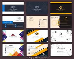 Business Cards Templates Dark Bright Modern Elegant Decor Free Vector In Adobe Illustrator Ai Ai Format Encapsulated Postscript Eps Eps Format Format For Free Download 4 78mb