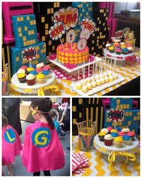 7 Tips For Throwing An Awesome Girl Superhero Party Girl Superhero Birthday Party Girl Superhero Party Superhero Girls Birthday