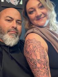 Simple tattoo design for smile