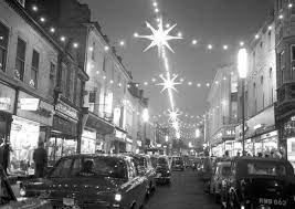 Westgate Street Ipswich Suffolk England 1964 Christmas Ipswich Suffolk England British Christmas Traditions