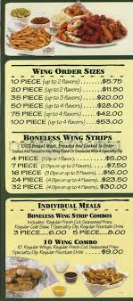 There are two types of hawaiin wings on the wingstop menu. Online Menu Of Wingstop Mentor On The Lake Oh