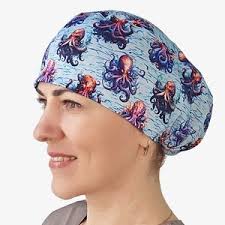 Octopus Scrub Caps