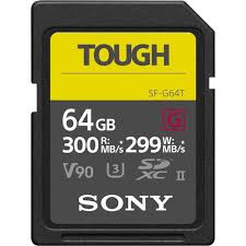 4.5 out of 5 stars, based on 508 reviews 508 ratings current price $11.24 $ 11. Sony 64gb Sf G Tough Series Uhs Ii Sdxc Memory Card Glazer S Camera Inc