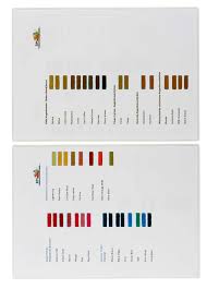 Laminated Color Card
