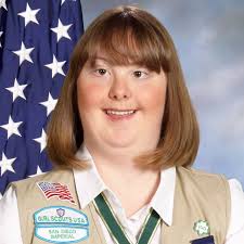 No challenge could stop this Girl Scout from earning Gold