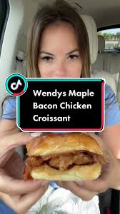 Delicious Wendy’s Maple Bacon Chicken Croissant Breakfast Review