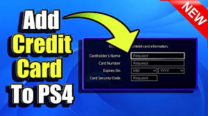 We did not find results for: How To Add Credit Card To Ps4 Best Method Youtube