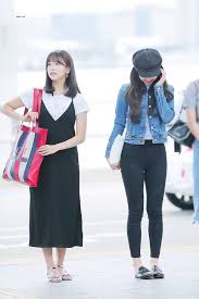 Mina Nayeon Twice 180615 Incheon Airport To Singapore Korean Fashion Korean Street Fashion Korean Fashion Kpop