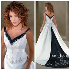 Black White Halter Wedding Dress Would Look Great With Red Or Pink Black White Wedding Dress Green Wedding Dresses Halter Wedding Dress