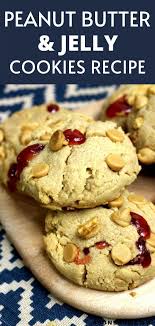 Peanut Butter Jelly Cookies 4 Sons R Us Recipe In 2020 Peanut Butter Jelly Cookies Jelly Cookies Easy Cookie Recipes