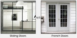 Our house have several custom glass doors with transom windows that swing inward. Difference Between Sliding Doors Vs French Doors